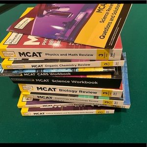The Princeton Review MCAT books, 2nd/3rd edition